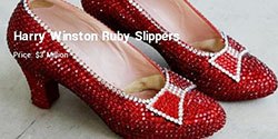 Harry Winston Ruby Slippers